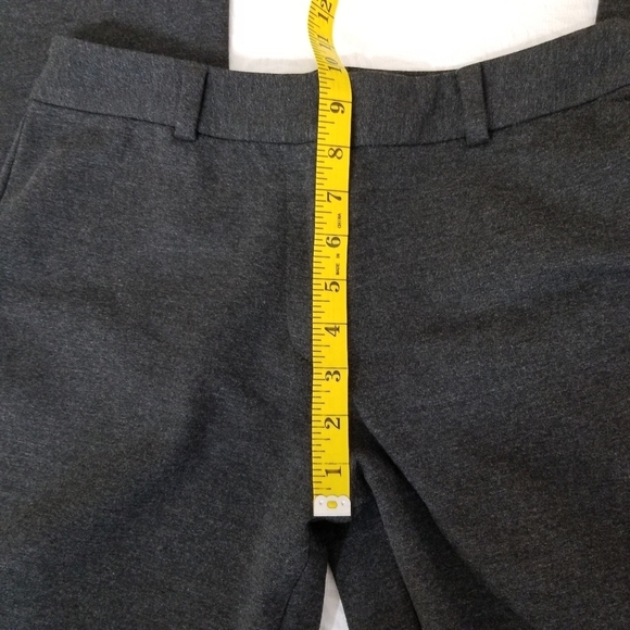 Lands' End Women's Gray viscose/nylon stretchy Size 6 Pants - Picture 6 of 13